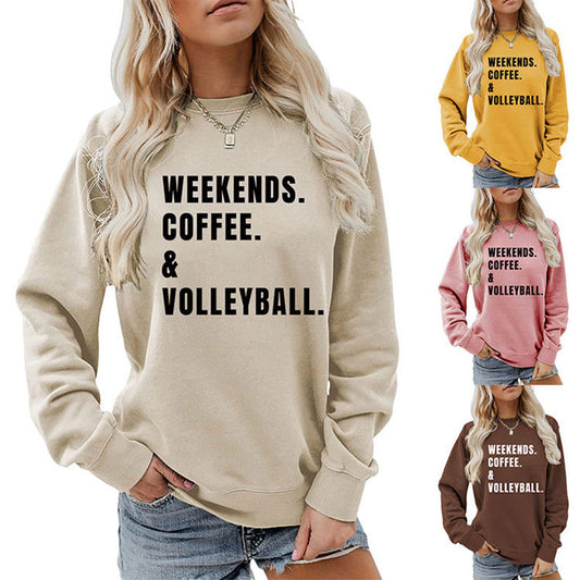 Long Sleeve Loose Sweatshirt