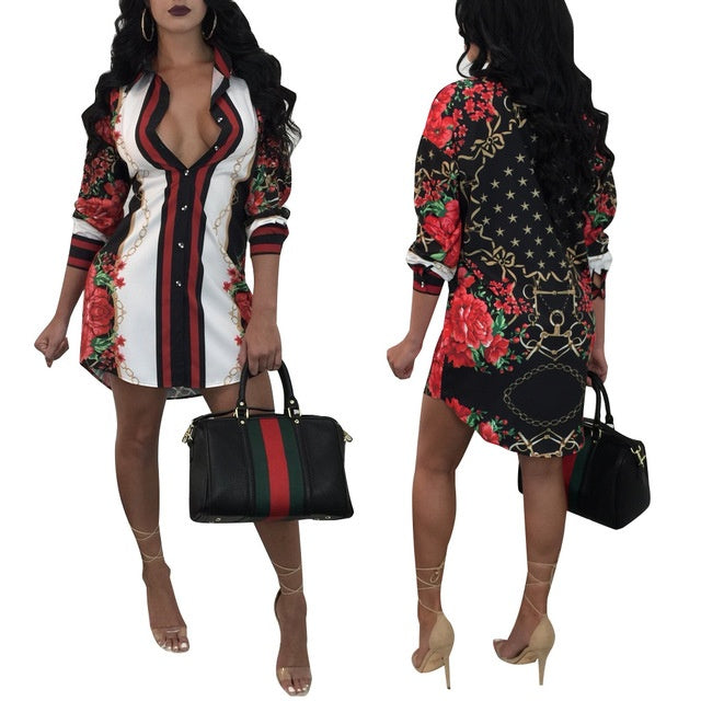 Printed Dress