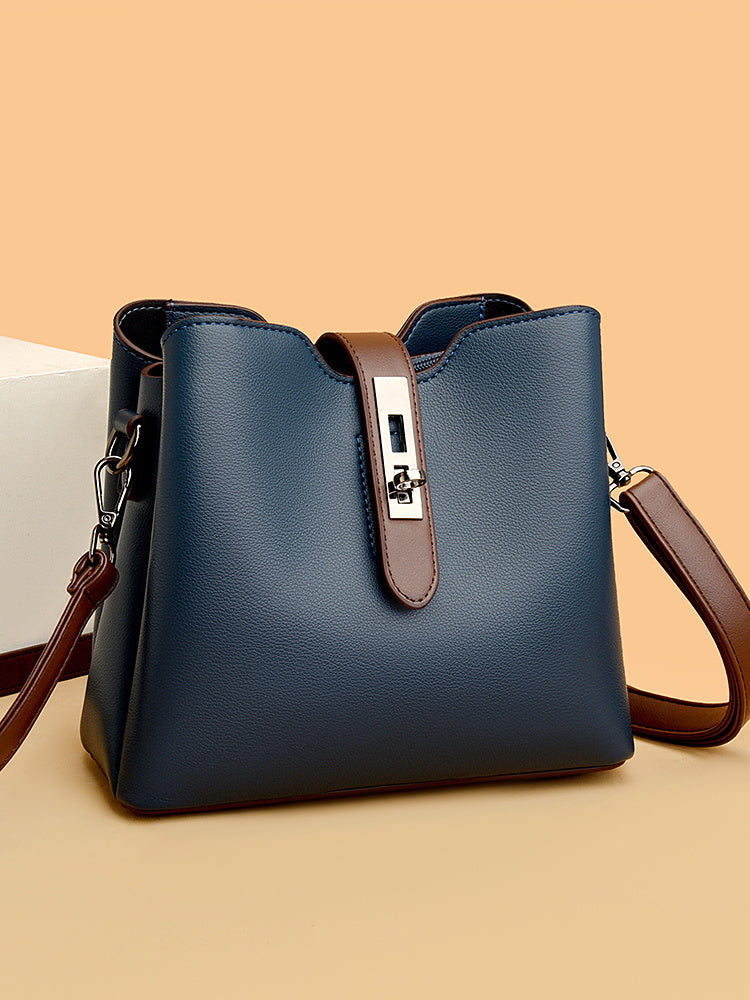 New Fashion All-matching Soft Leather Bag