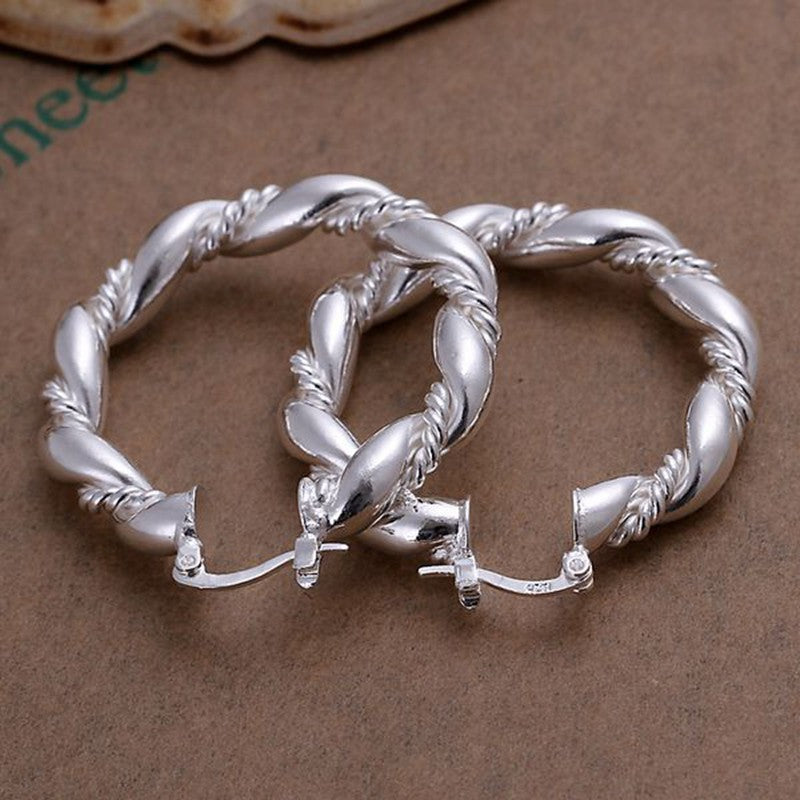 Vintage twisted  earrings