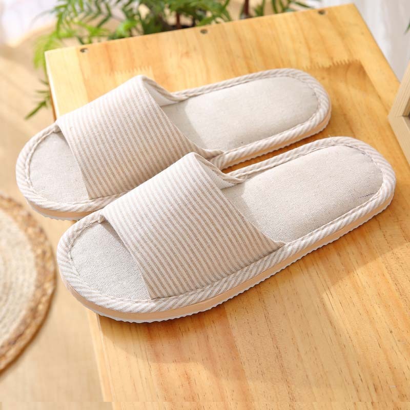 Linen Indoor Slippers