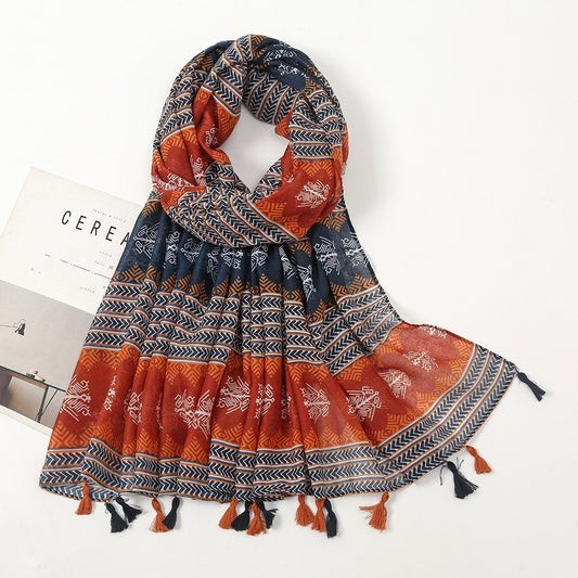 Versatile Sun Protection Shawl Scarf
