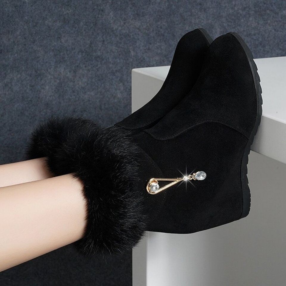 Height Increasing Insole Snow Boots
