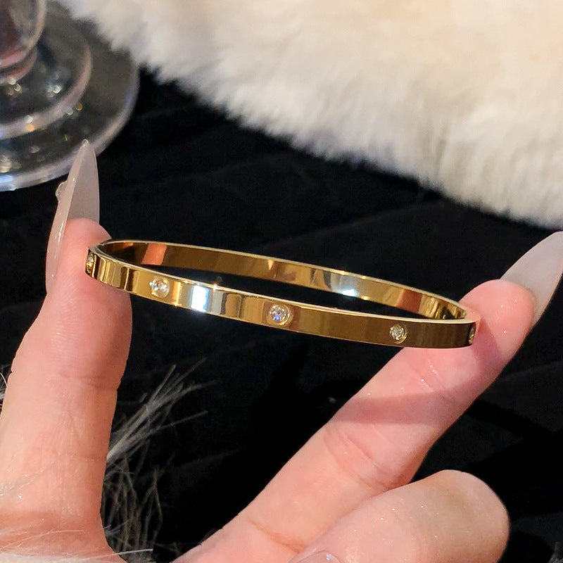 Diamond Round Bracelets