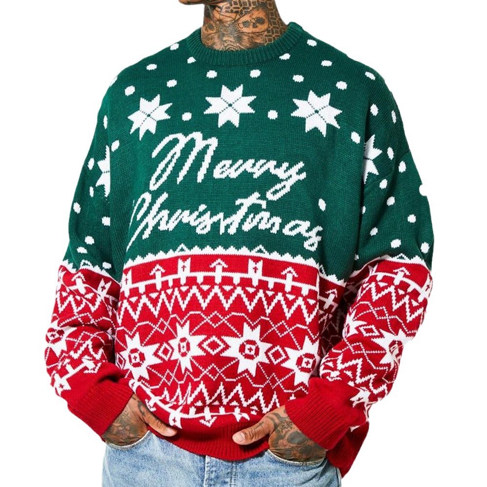 Christmas  Loose-fitting Sweater