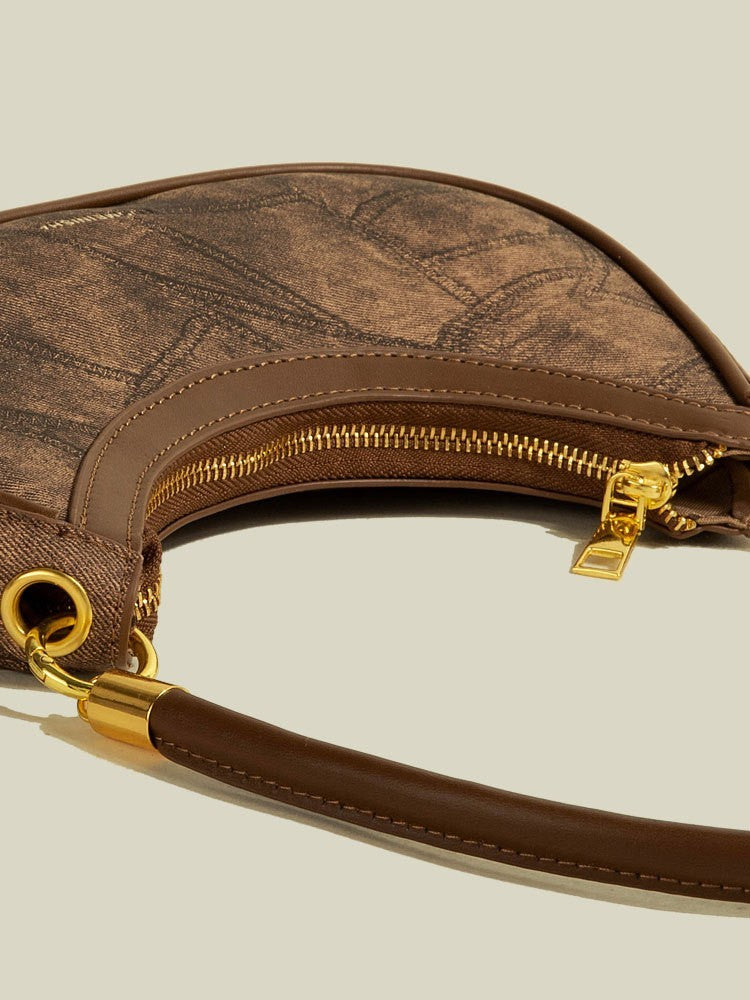 Niche Texture Shoulder Bag