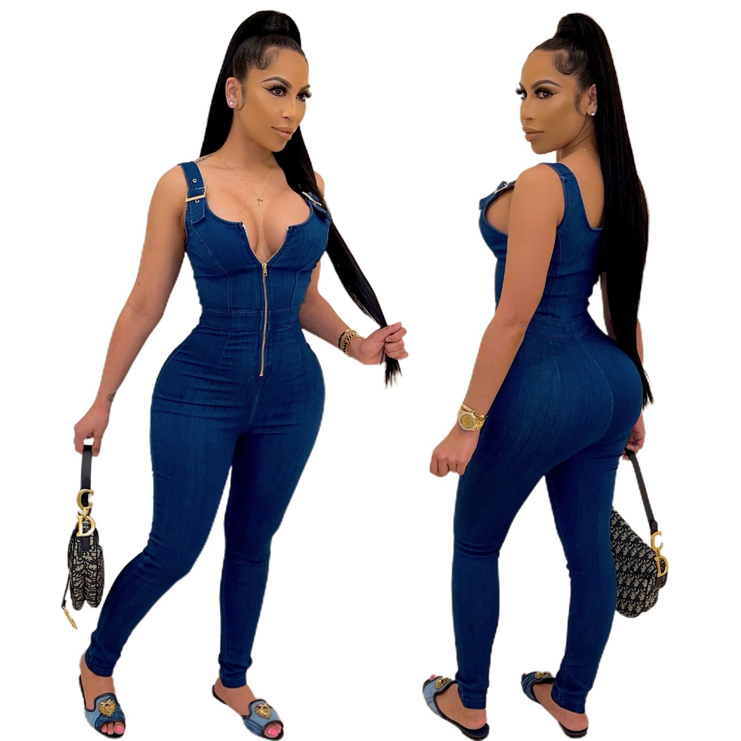 Denim Jumpsuit