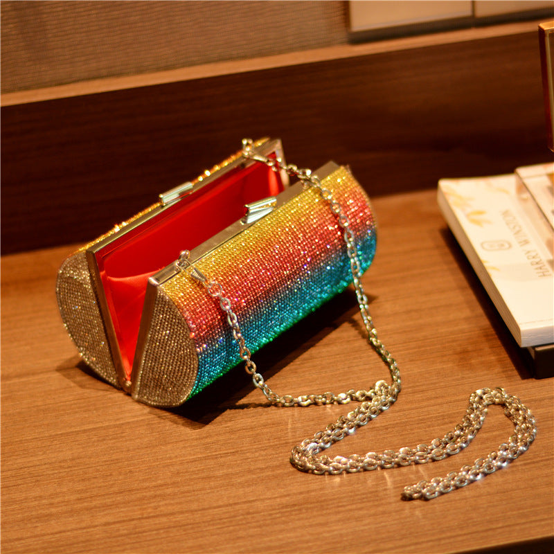 Over the rainbow clutch