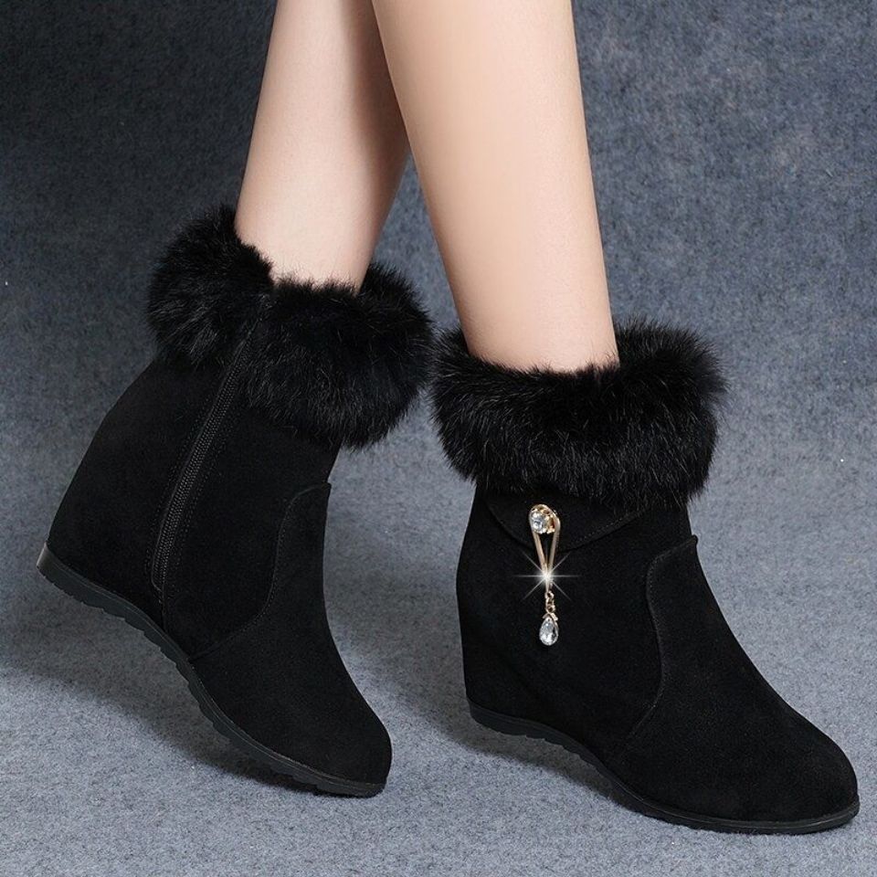 Height Increasing Insole Snow Boots