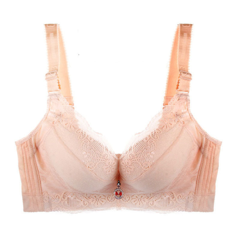 Lace Gather Bra