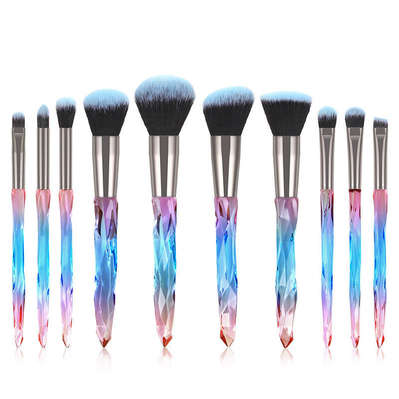 "Cutsey" Makeup brushes 10 piece