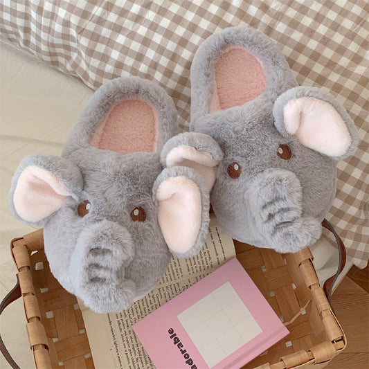 Plush Warm Indoor Slippers