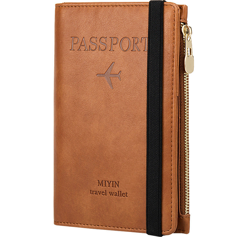 Multifunctional Passport Ultra-thin RFID Passport Wallet