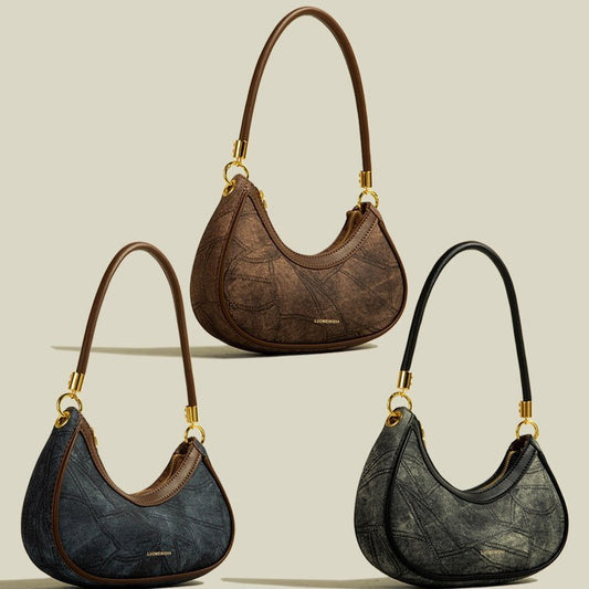 Niche Texture Shoulder Bag