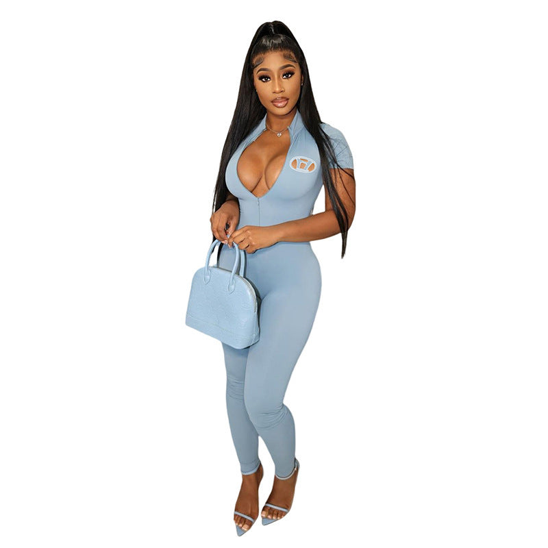 High Waist Jumpsuit
