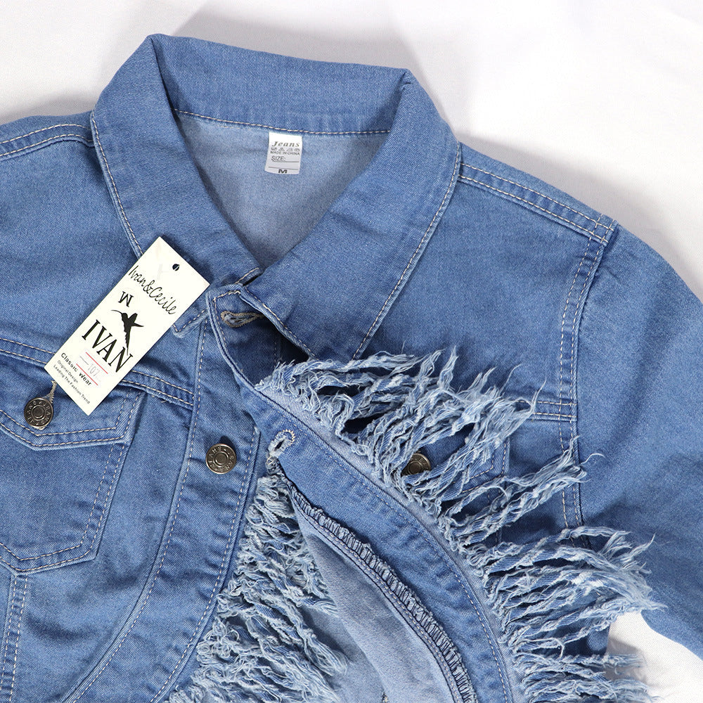 Denim Skirt Set