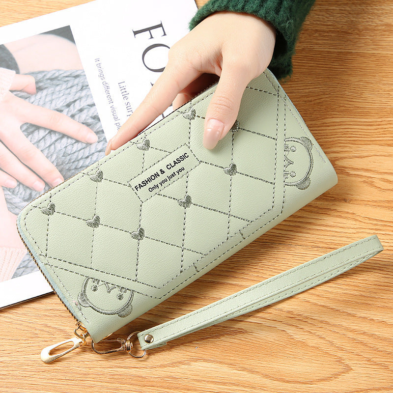 Wallet Long Single Zipper