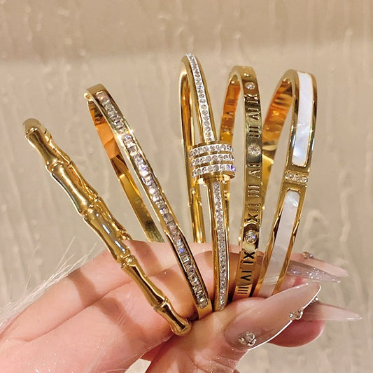 Diamond Round Bracelets
