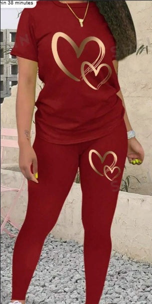 Shirt And Leggings Set