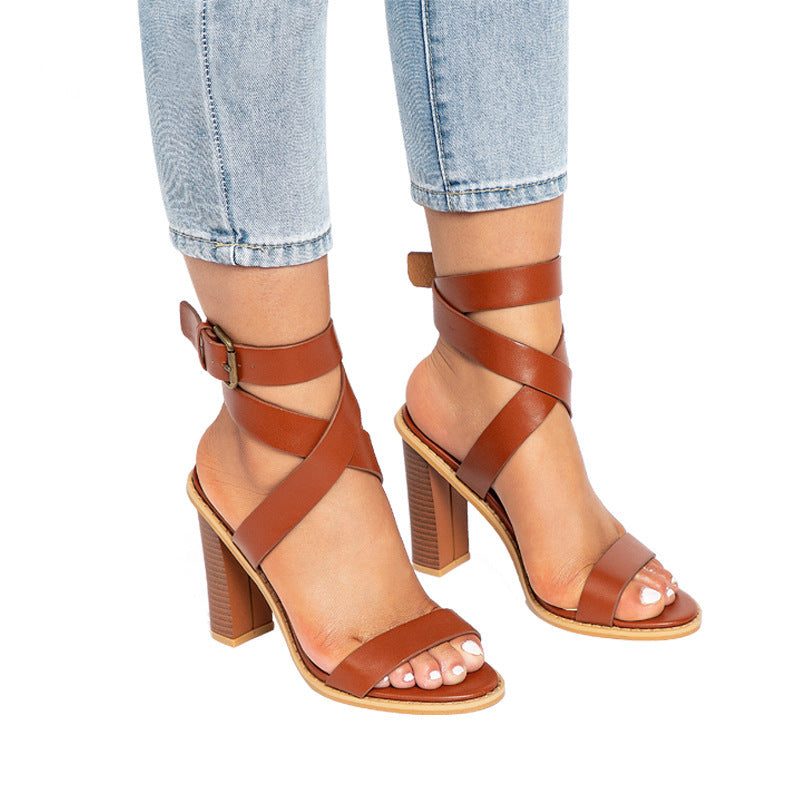 Chunky Heels Platform