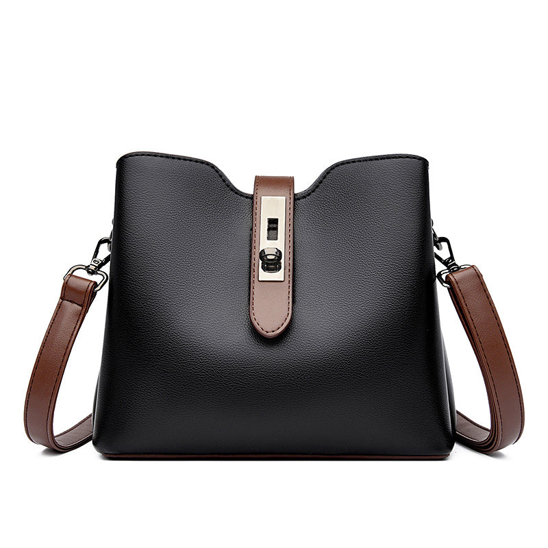 New Fashion All-matching Soft Leather Bag