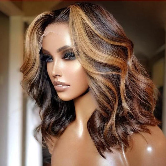 Medium-length Curly Wig