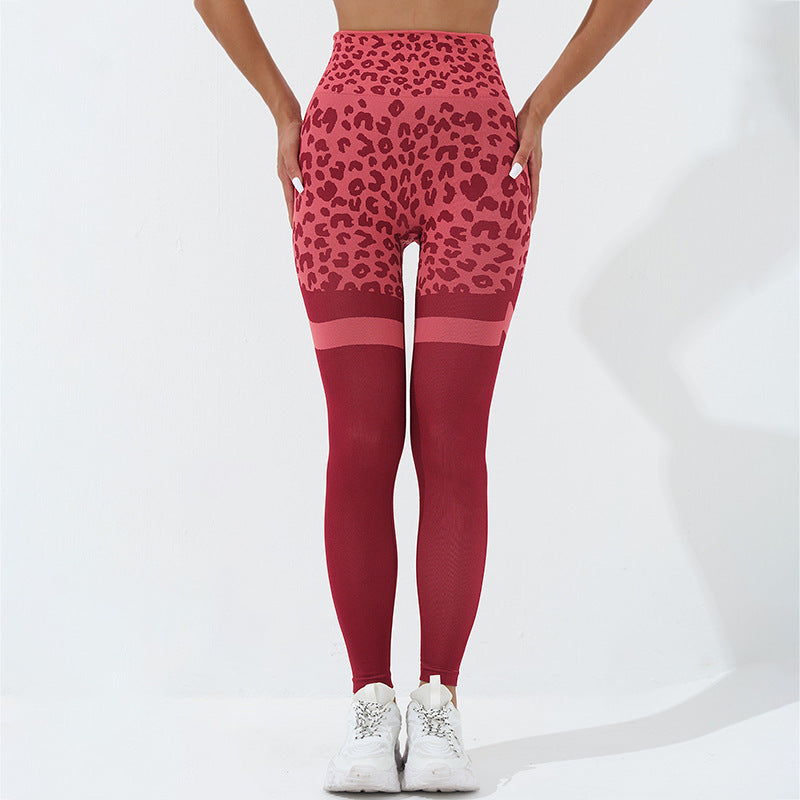 Leopard Print Fitness Pants