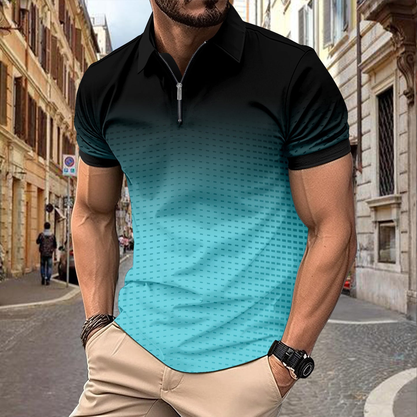 Gradient Polo Shirt