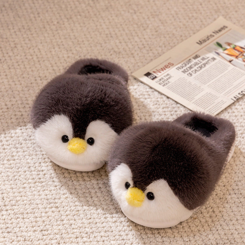 Penguin Floor Plush Slippers