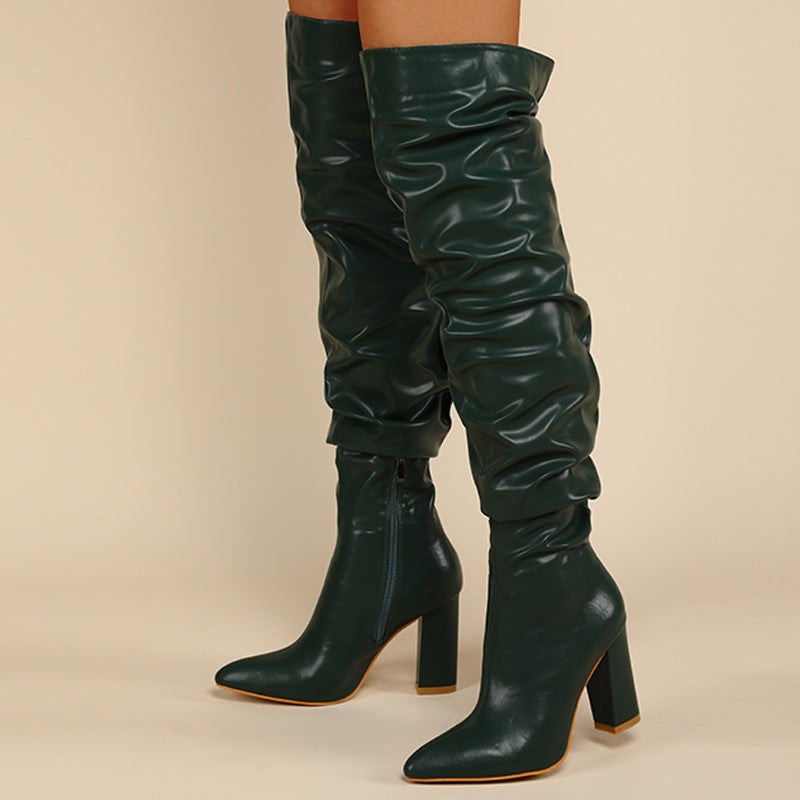 Chunky Heel High