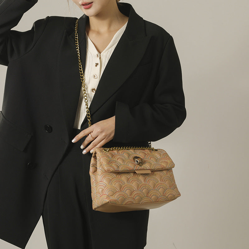 Embroidery Chain Bag