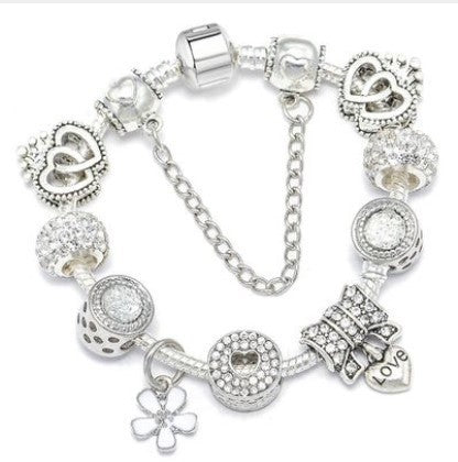 White Crystal Bracelet
