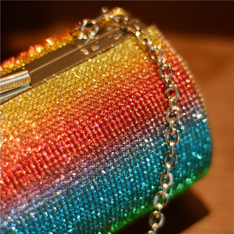 Over the rainbow clutch