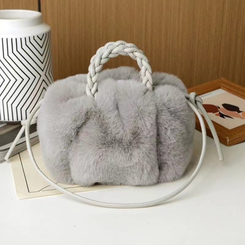 Plush Versatile Handbag