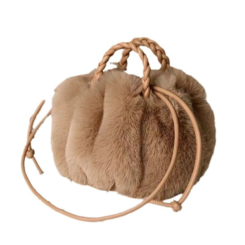 Plush Versatile Handbag