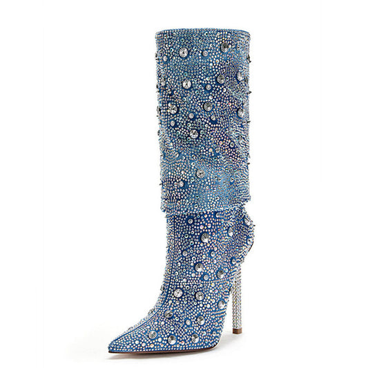 Pointy Heel Boots
