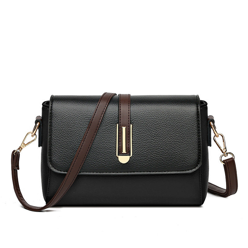 Simple Texture Shoulder Bag