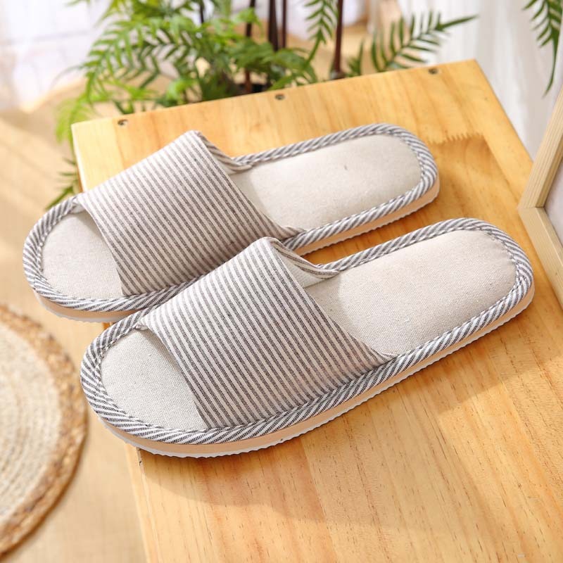 Linen Indoor Slippers