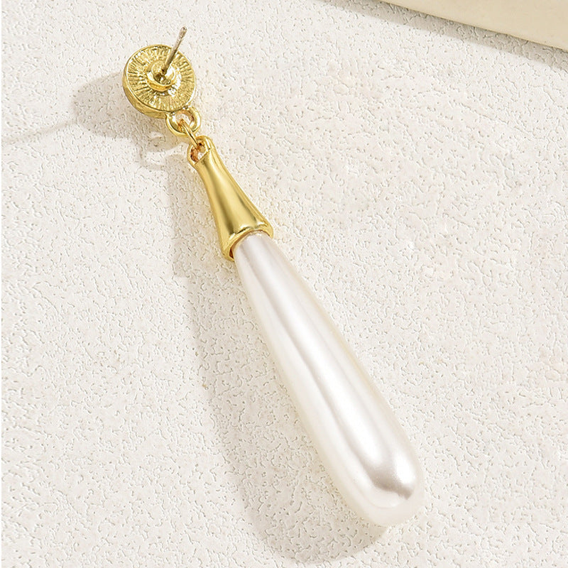Drop-shaped Long Earrings