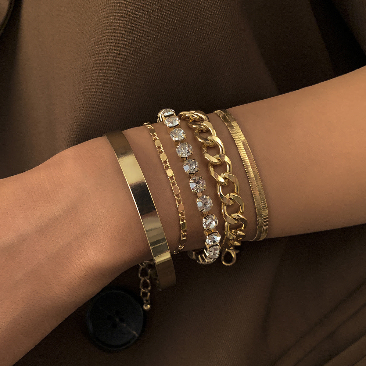 Chain Diamond Bracelet