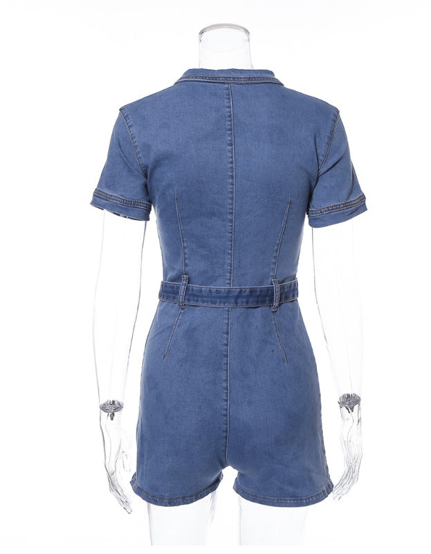 Denim jumpsuit