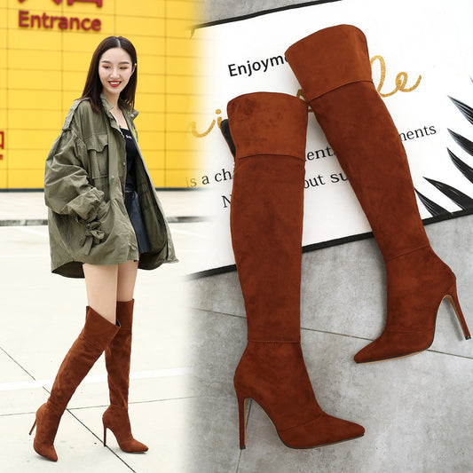 Stiletto Over The Knee Boots