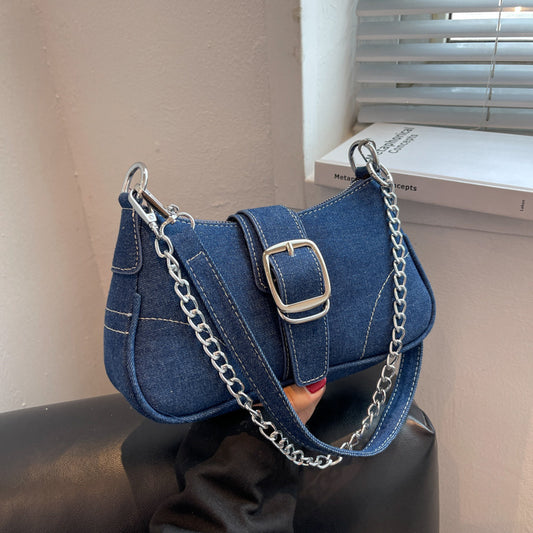 Canvas Chain Bag