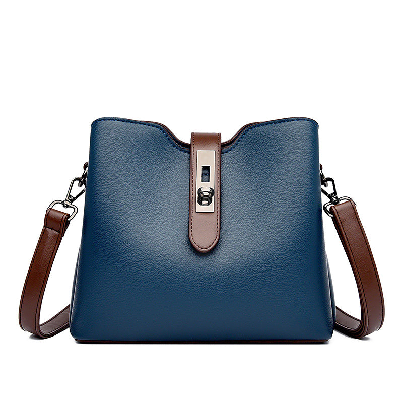 New Fashion All-matching Soft Leather Bag