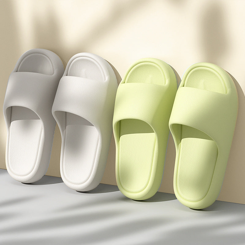 Solid Thick-soled Slippers  Non-slip