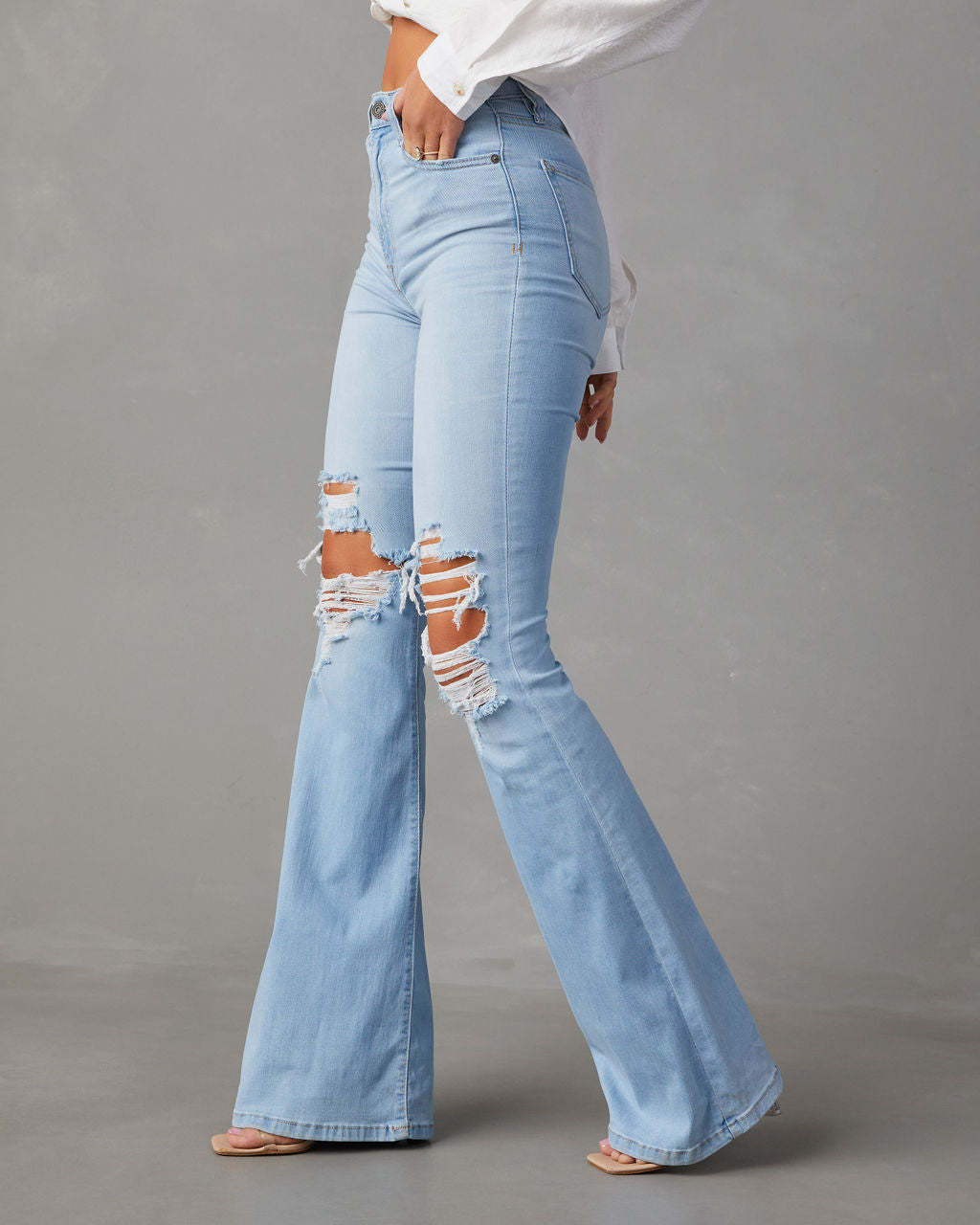 Wide-leg Jeans