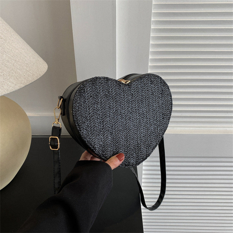 Heart Shape Mini Crossbody Bag