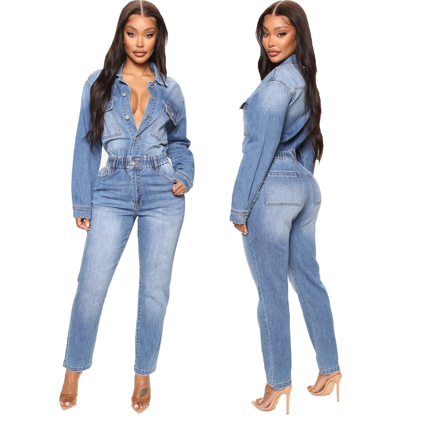 Long Sleeve Jumpsuit
