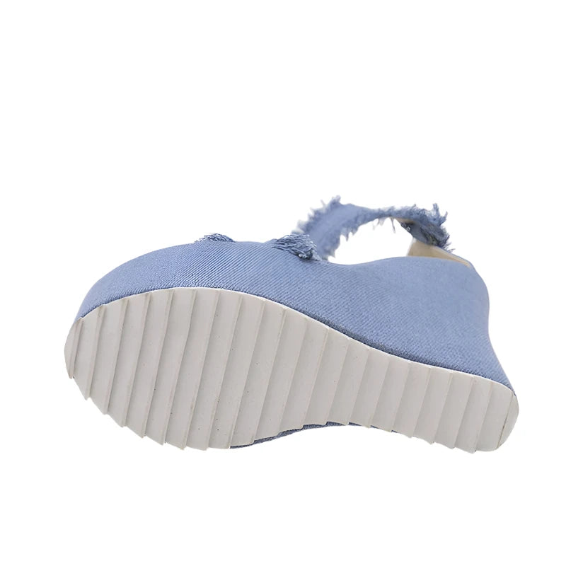 Denim Clogs