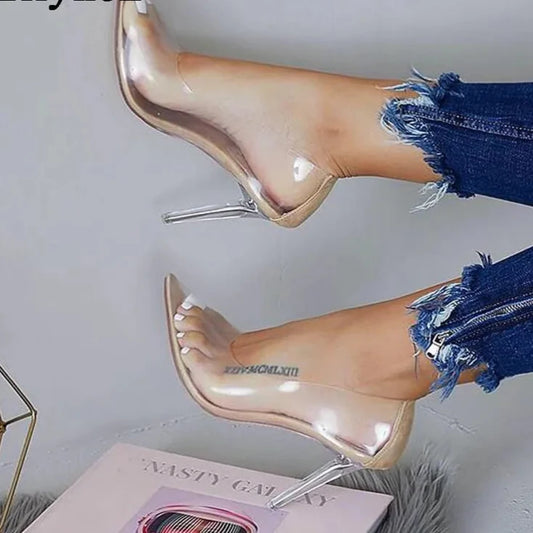 Transparent Stilettos